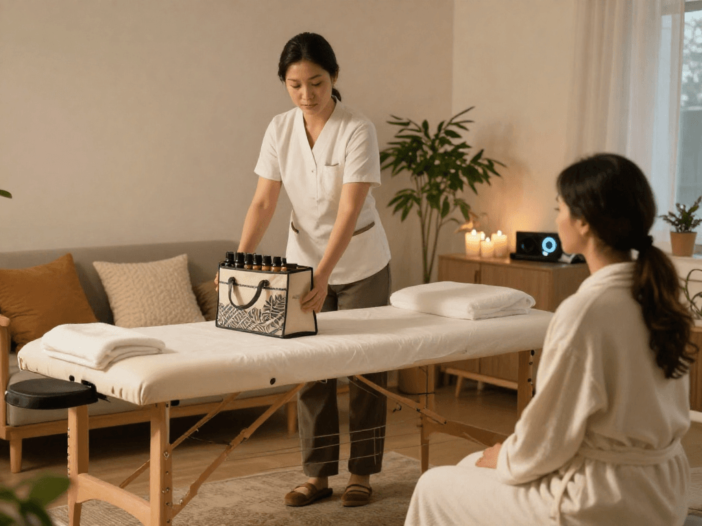 Experience premium 안산출장마사지 in a serene home environment with professional therapists