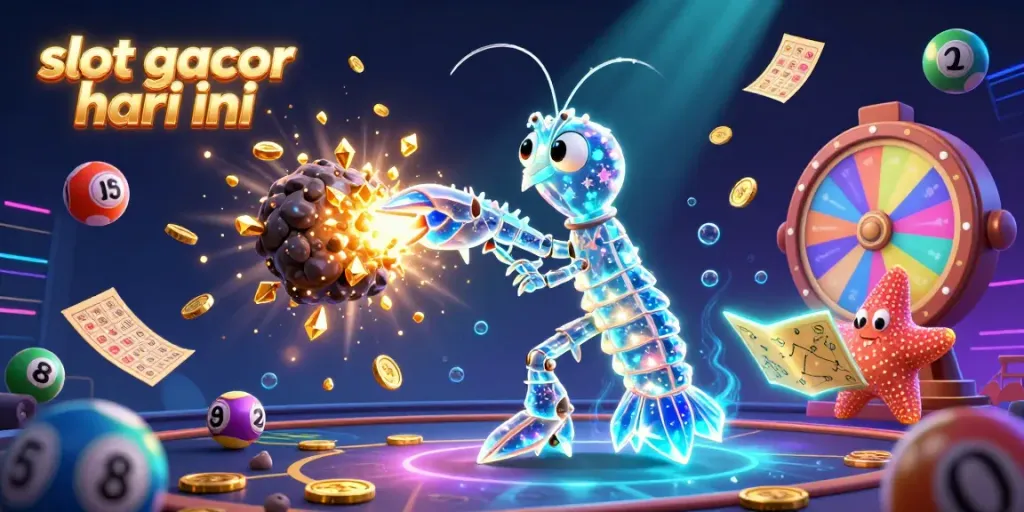 Engage with slot gacor hari ini as a galactic samurai mantis shrimp brings excitement to the casino universe.