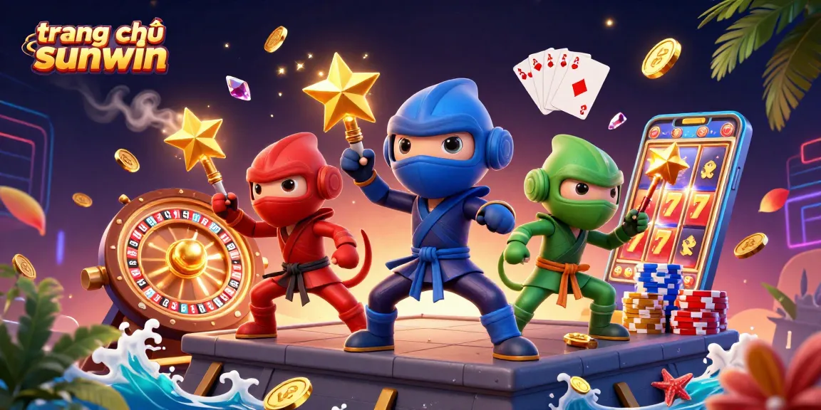 Experience the excitement of the trang chủ sunwin casino with vibrant chameleon characters and dynamic gaming elements.