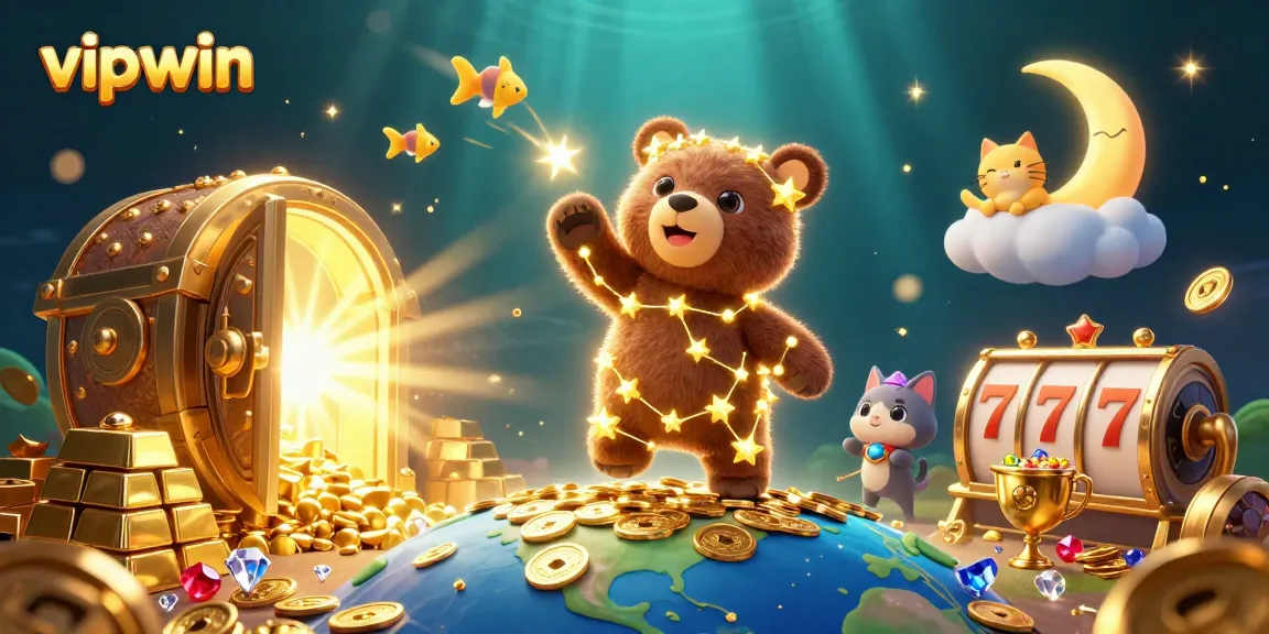 Experience thrilling wins with vipwin's vibrant casino adventure featuring dazzling treasures and interactive elements.