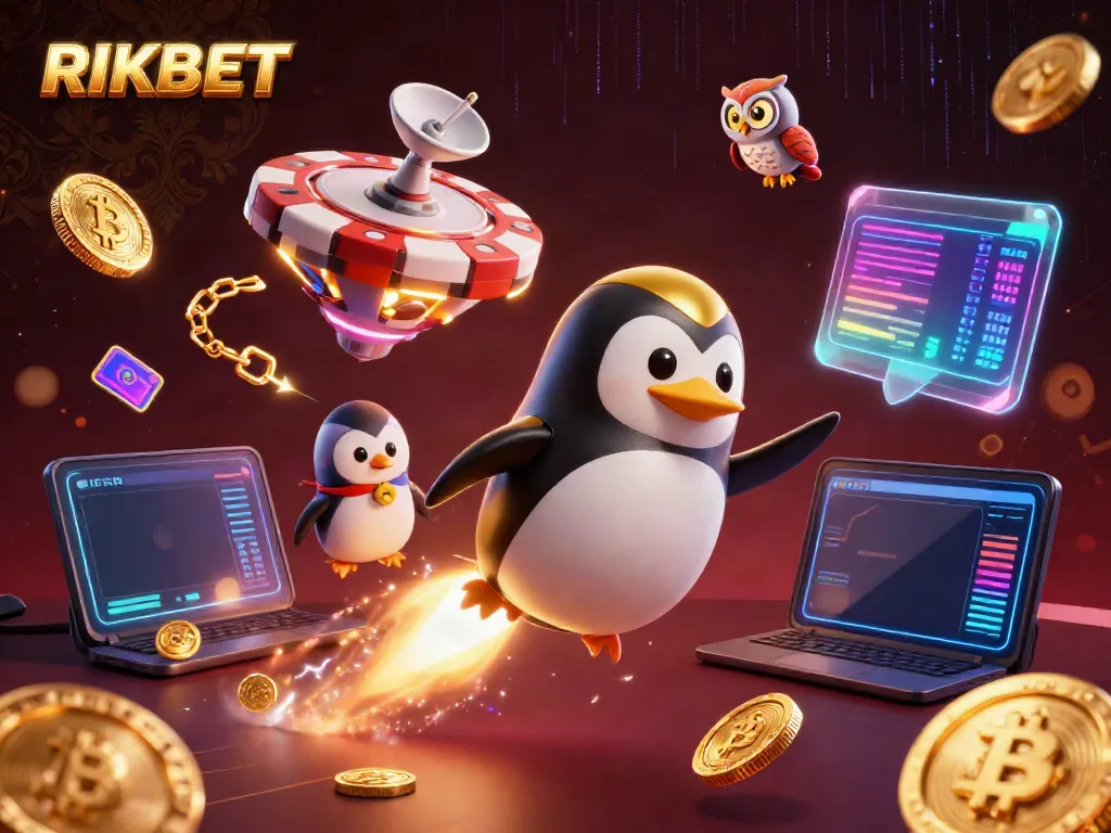 RIKBET introduces players to a vibrant digital casino universe, showcasing fun elements.