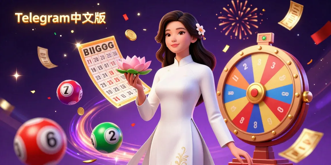体验Telegram中文版的刺激，充满生动的彩票元素和动态视觉效果。