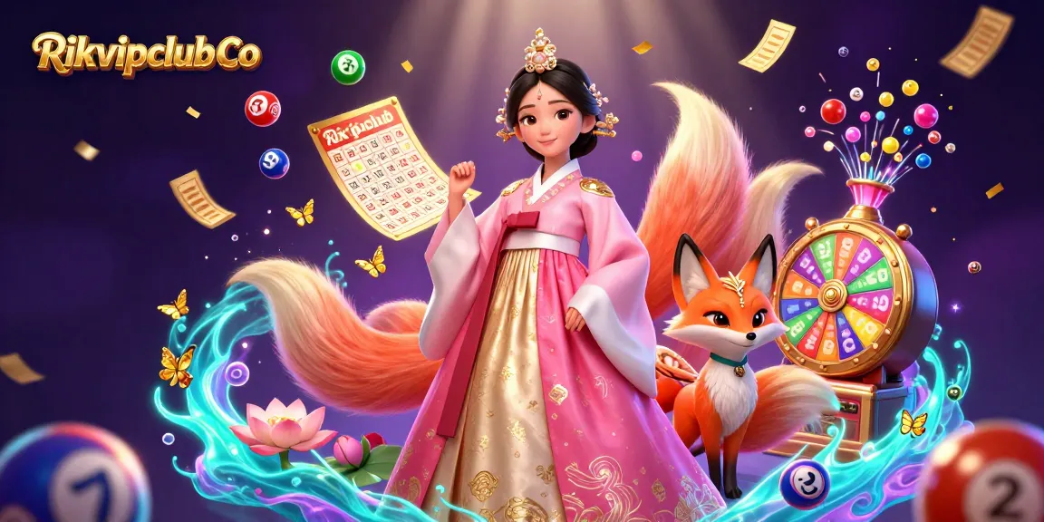 Engage in thrilling lottery excitement at Rikvipclub Co with colorful balls and dynamic prizes.