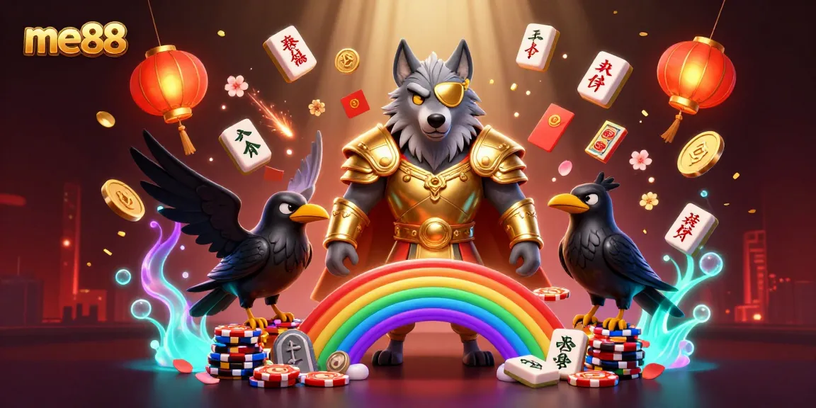 Experience the thrilling excitement of me88 with vibrant gaming action and dynamic casino elements.