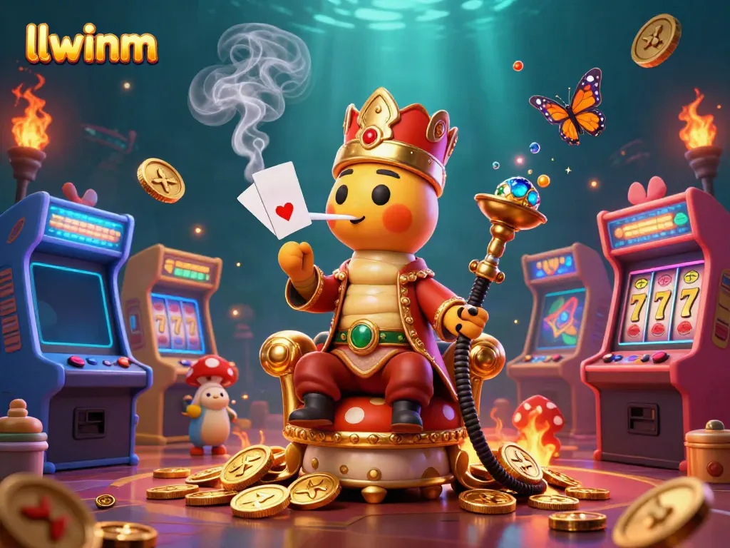 Experience gaming excitement with llwinm in this vibrant, dynamic casino scene.