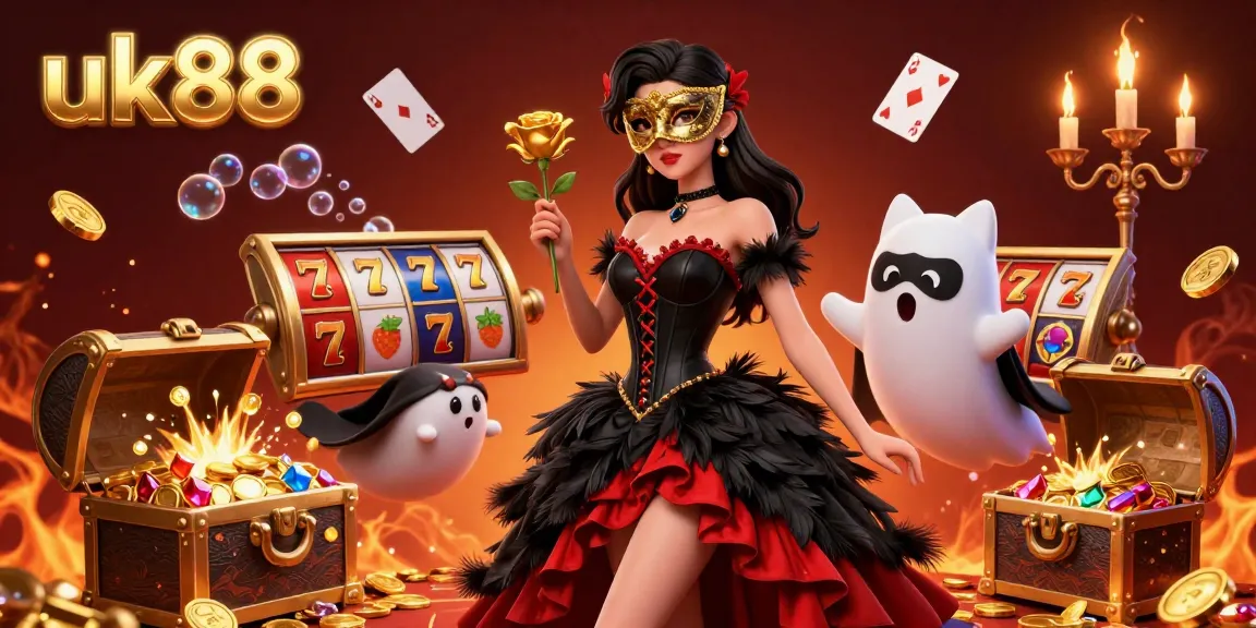 Experience exciting slots and jackpots with uk88 in a vibrant casino scene filled with treasures.