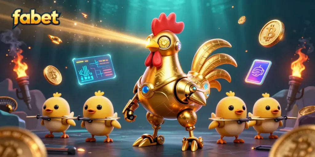 Unleash winning strategies in fabet as the golden rooster robot leads a vibrant crypto casino