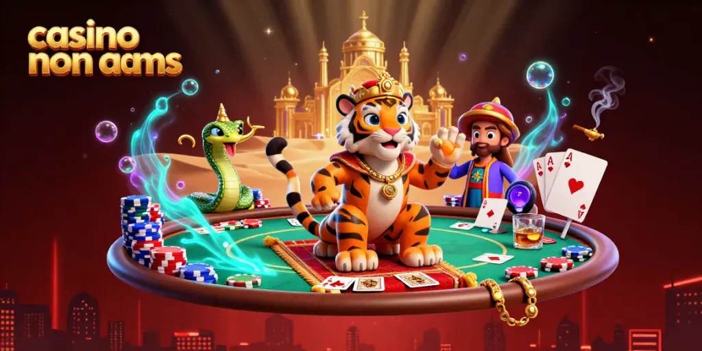 Scopri i migliori bonus nei casino non AAMS con l'illustrativa scena di scommessa.