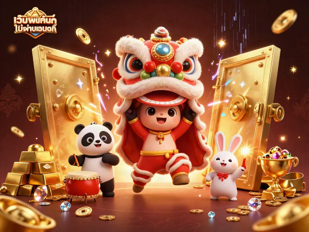สนุกไปกับ เว็บพนันออนไลน์ ไม่ผ่านเอเย่นต์ ที่มีมังกรและสัตว์มหัศจรรย์ในฉากสามมิติ
