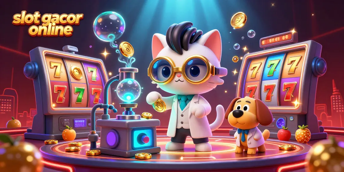 Engage in thrilling slot gacor online adventures with exciting characters and vibrant casino elements.