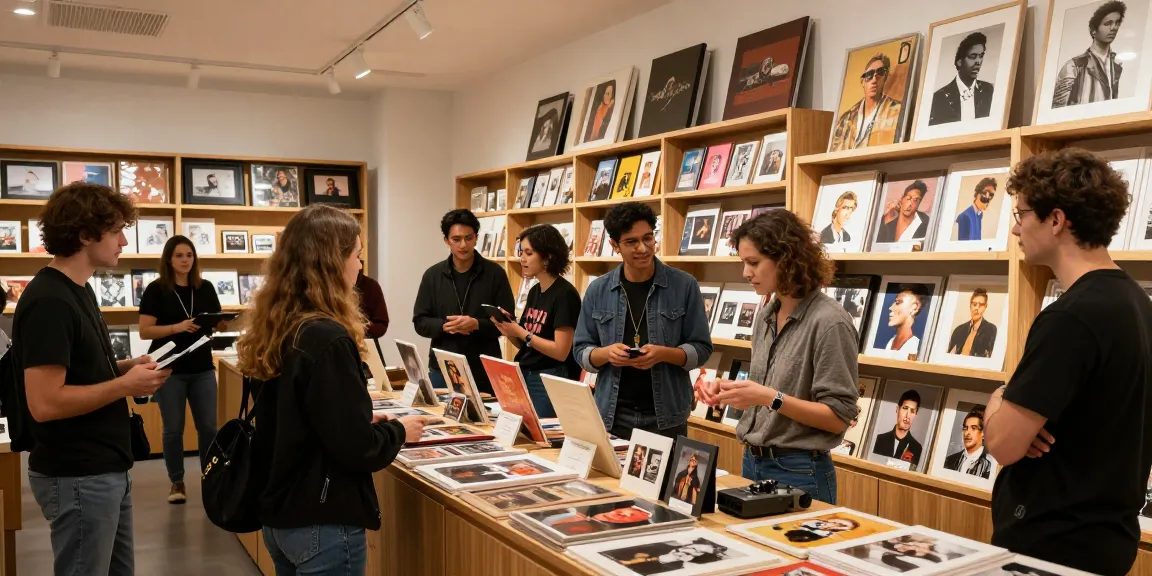 A vibrant male-oriented archive display capturing enthusiasts engaging with the amaleaked archive collections.
