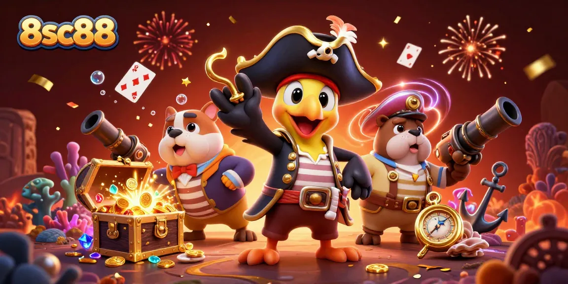 Experience thrilling games with vibrant visuals at 8sc88's online casino adventure.