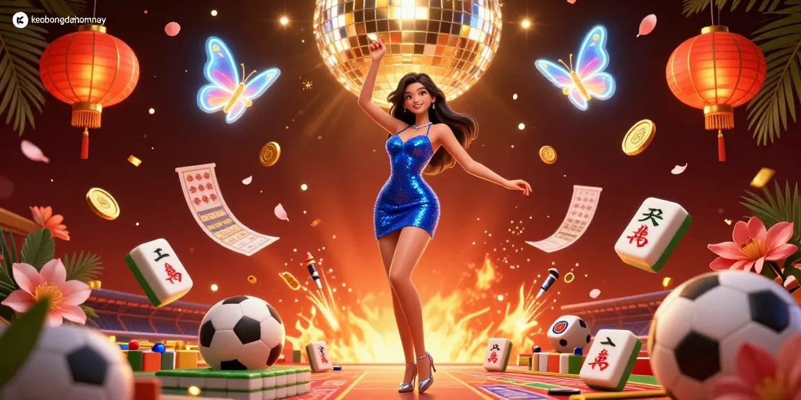 Experience keobongdahomnay with dynamic sports betting elements and vibrant visuals amidst gambling excitement.
