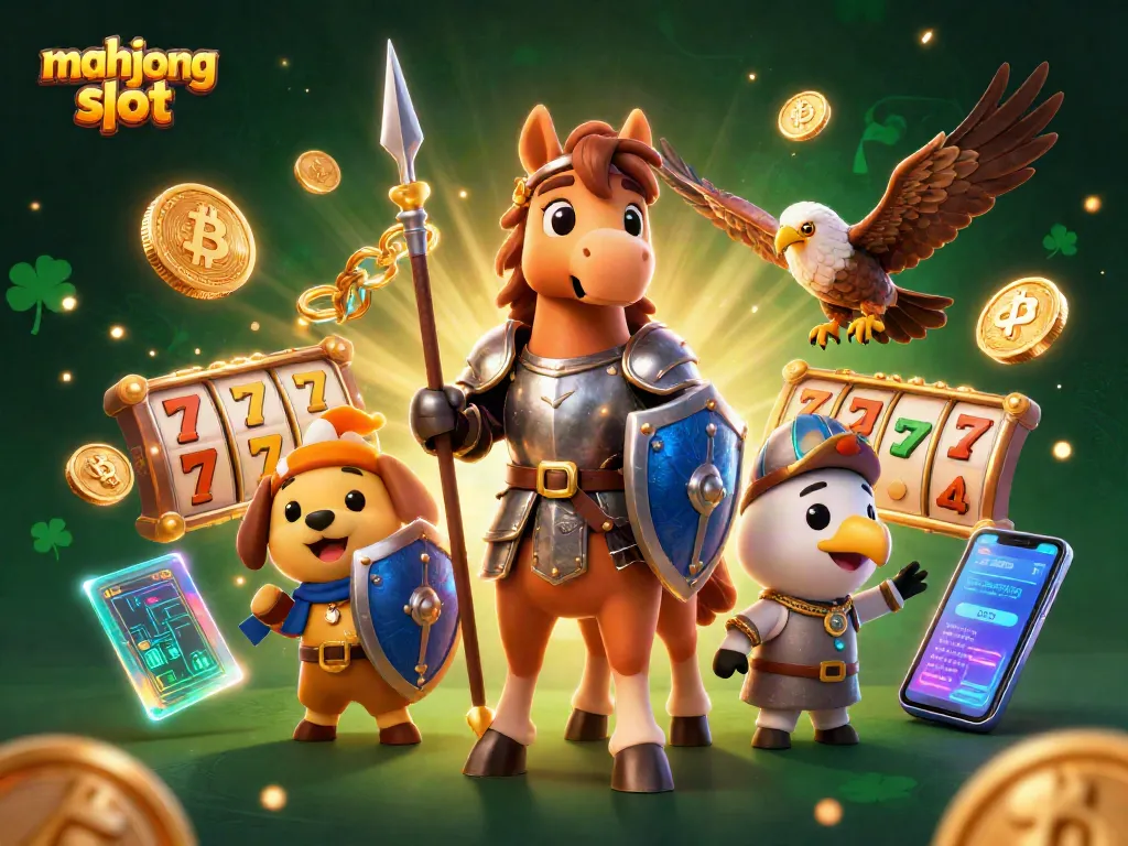 Engage in mahjong slot excitement with vibrant characters and dynamic casino elements