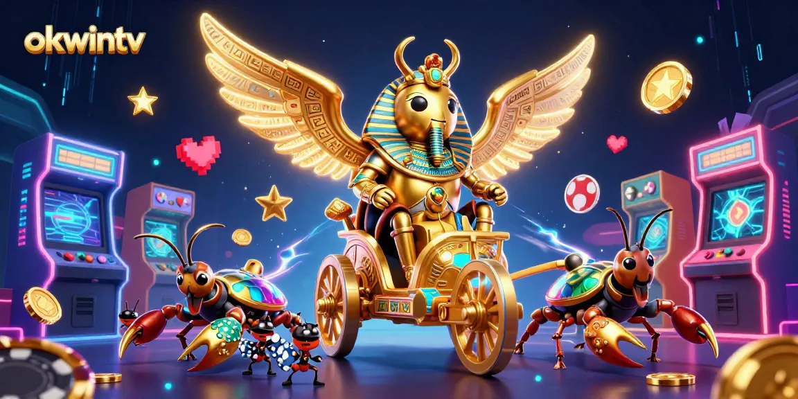 Experience seamless betting and streaming on okwintv with vivid 3D gaming elements.