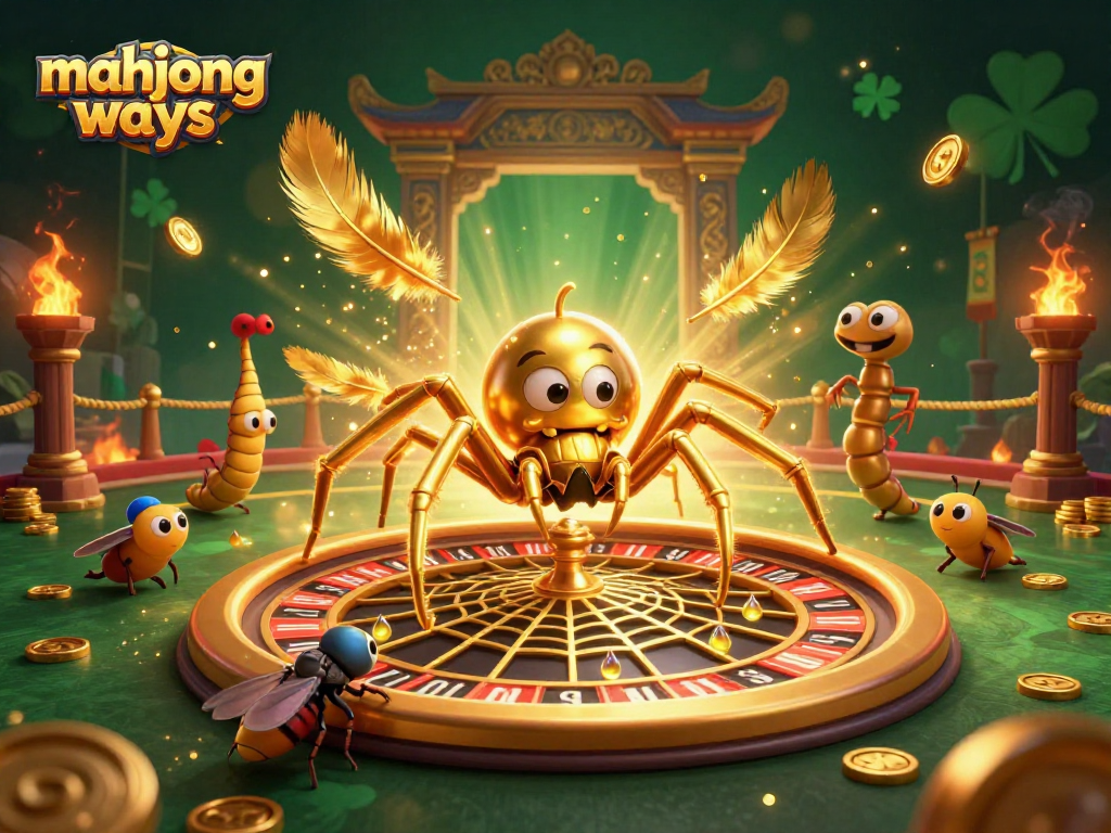 Place strategic bets with mahjong ways in this vibrant casino scene